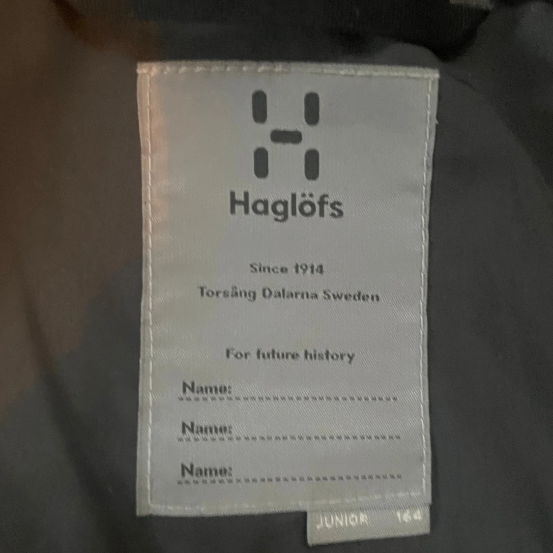 Svart vindjacka från Haglöfs - 1