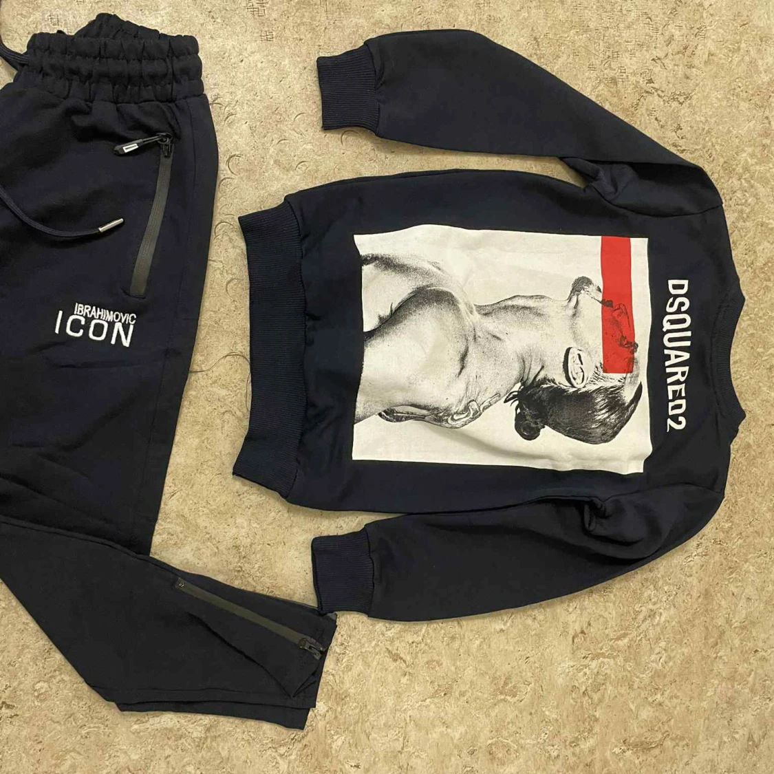 Svarta mjukisbyxor Ibrahimovic ICON - 1