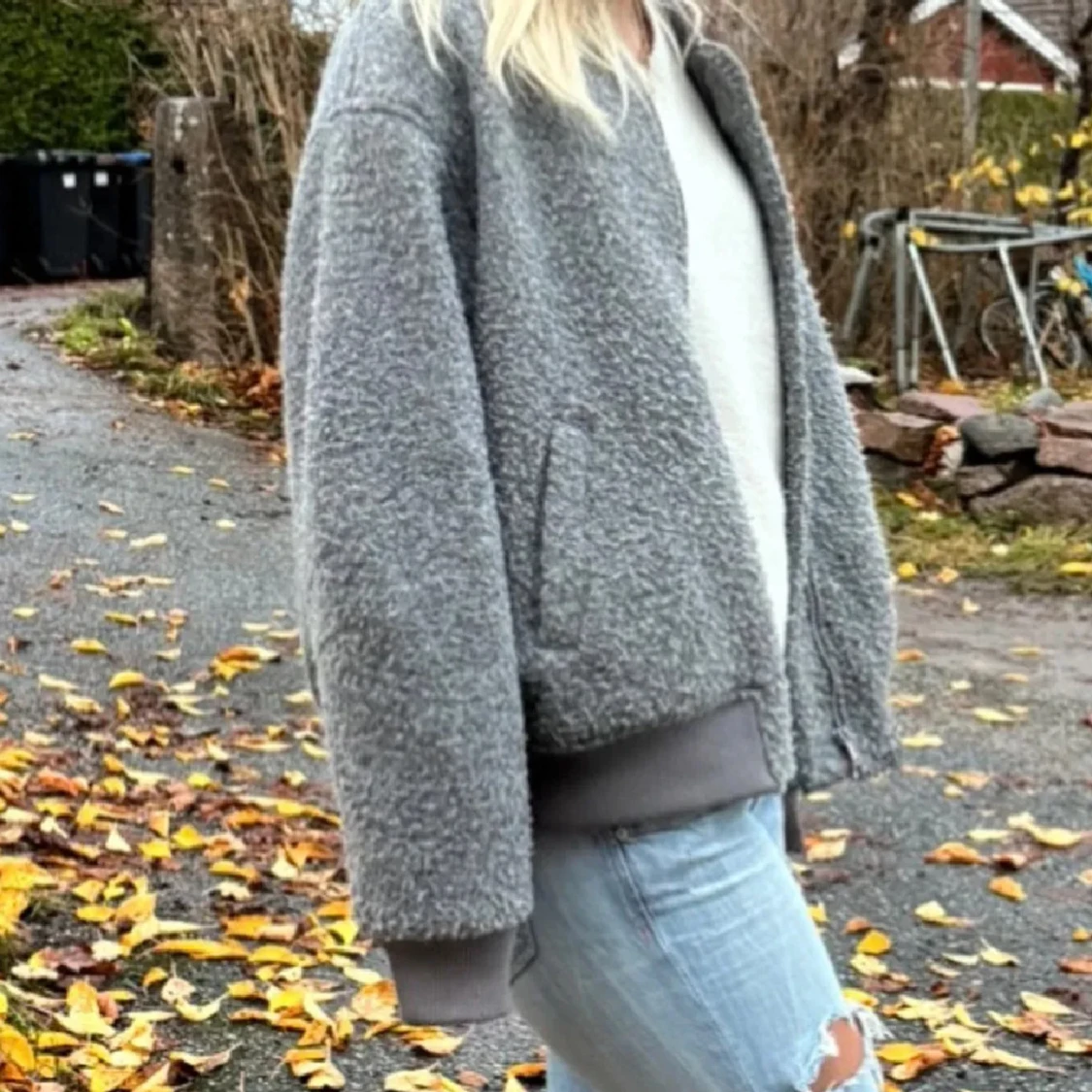 Jättefin bomberjacka - 1