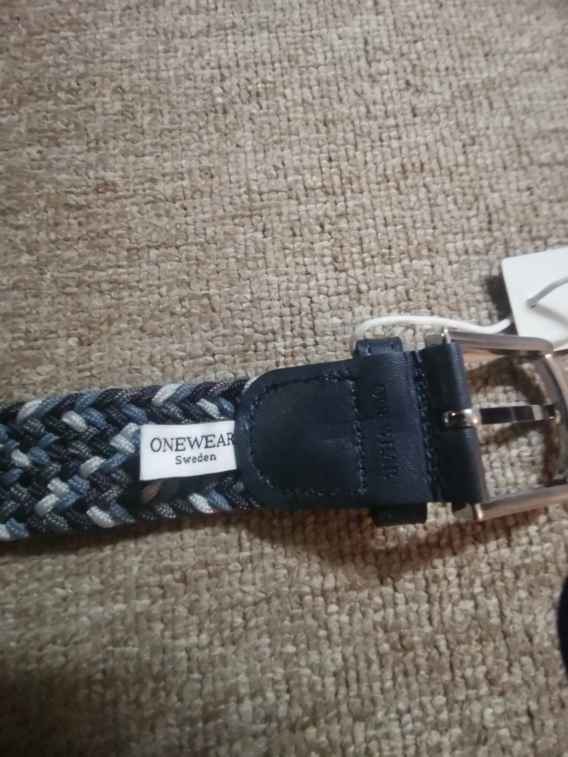 Flätad bälte från onewear - 