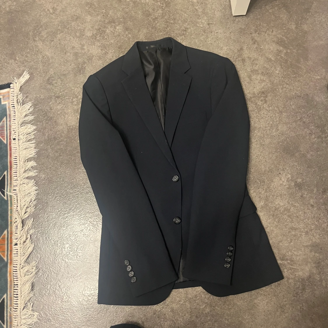 Svart kostym Lindbergh White slim fit - 2