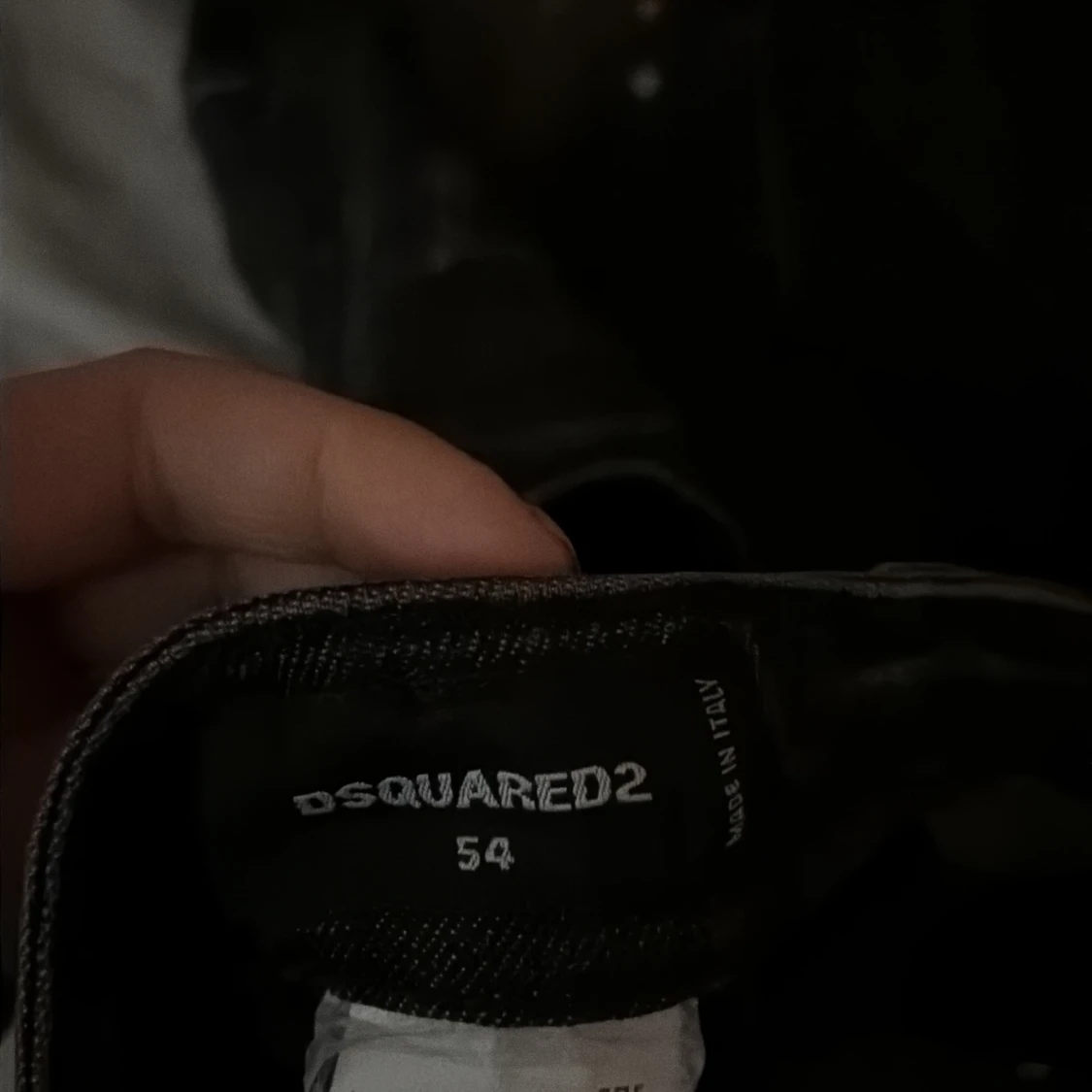 Svarta Dsquared2 jeans med patches - 3