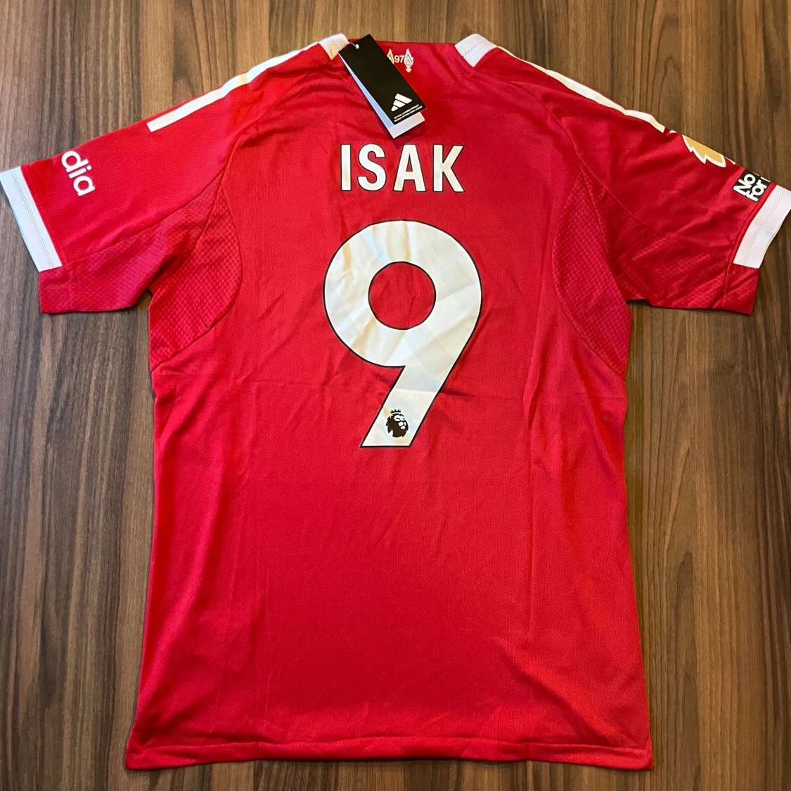 Liverpool röd fotbollströja Adidas M - 1