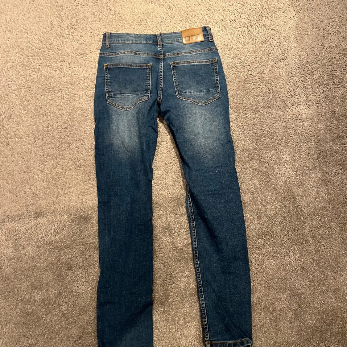 Blå skinny jeans från Only - 1