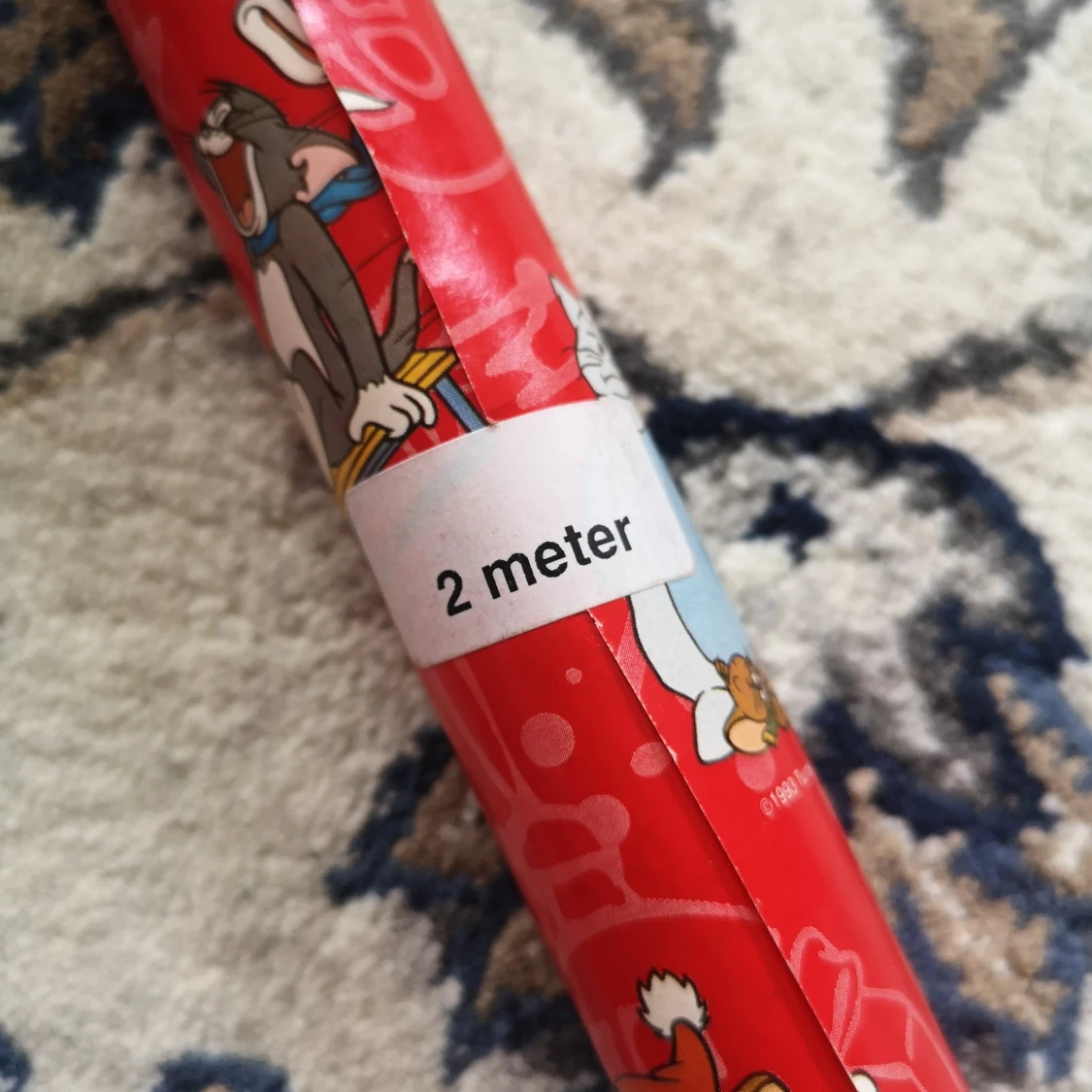 10 Rullar Julklappspapper Med Tom & Jerry  - 1