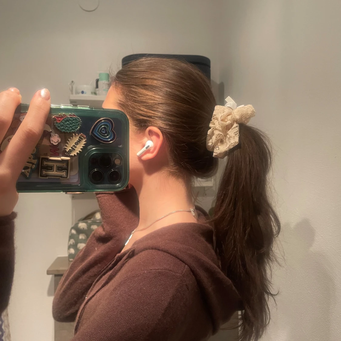 Spets scrunchie