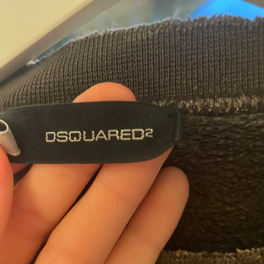 Svart crewneck från Dsquared2