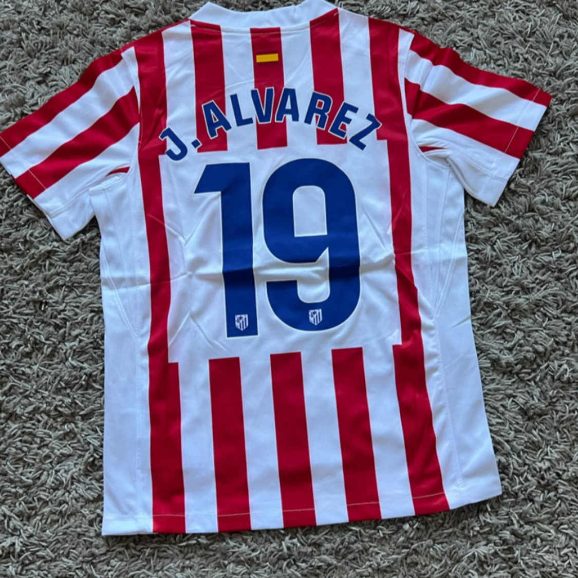 Atletico Madrid J. Alvarez matchtröja