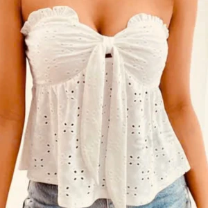 Vit tub top  - Vit tub top storlek S