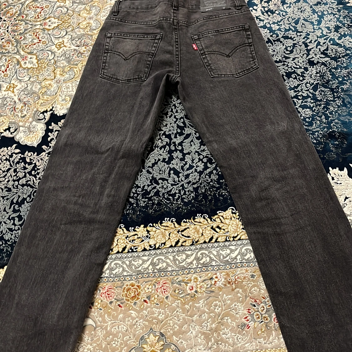 Levi's 551Z svarta jeans straight fit - 1