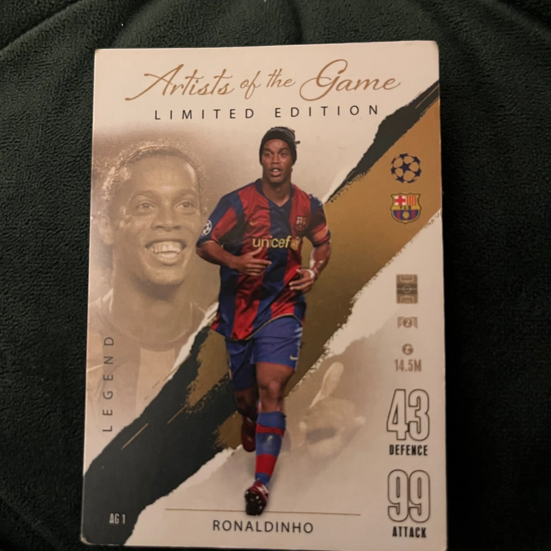 Artists of the Game Limited Edition -Ronaldinho