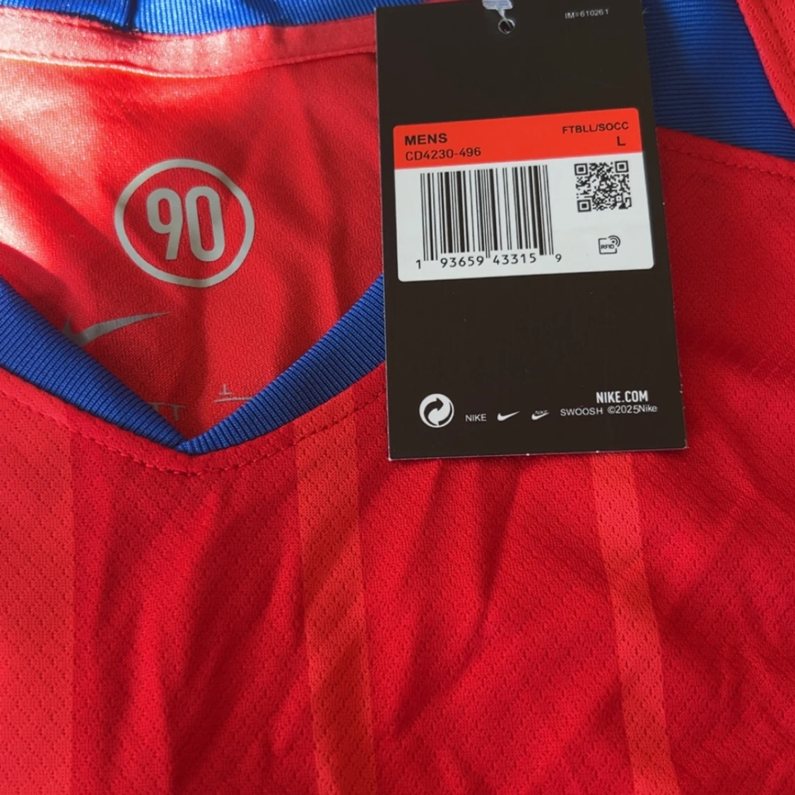 PSG röd matchtröja Nike L - 2