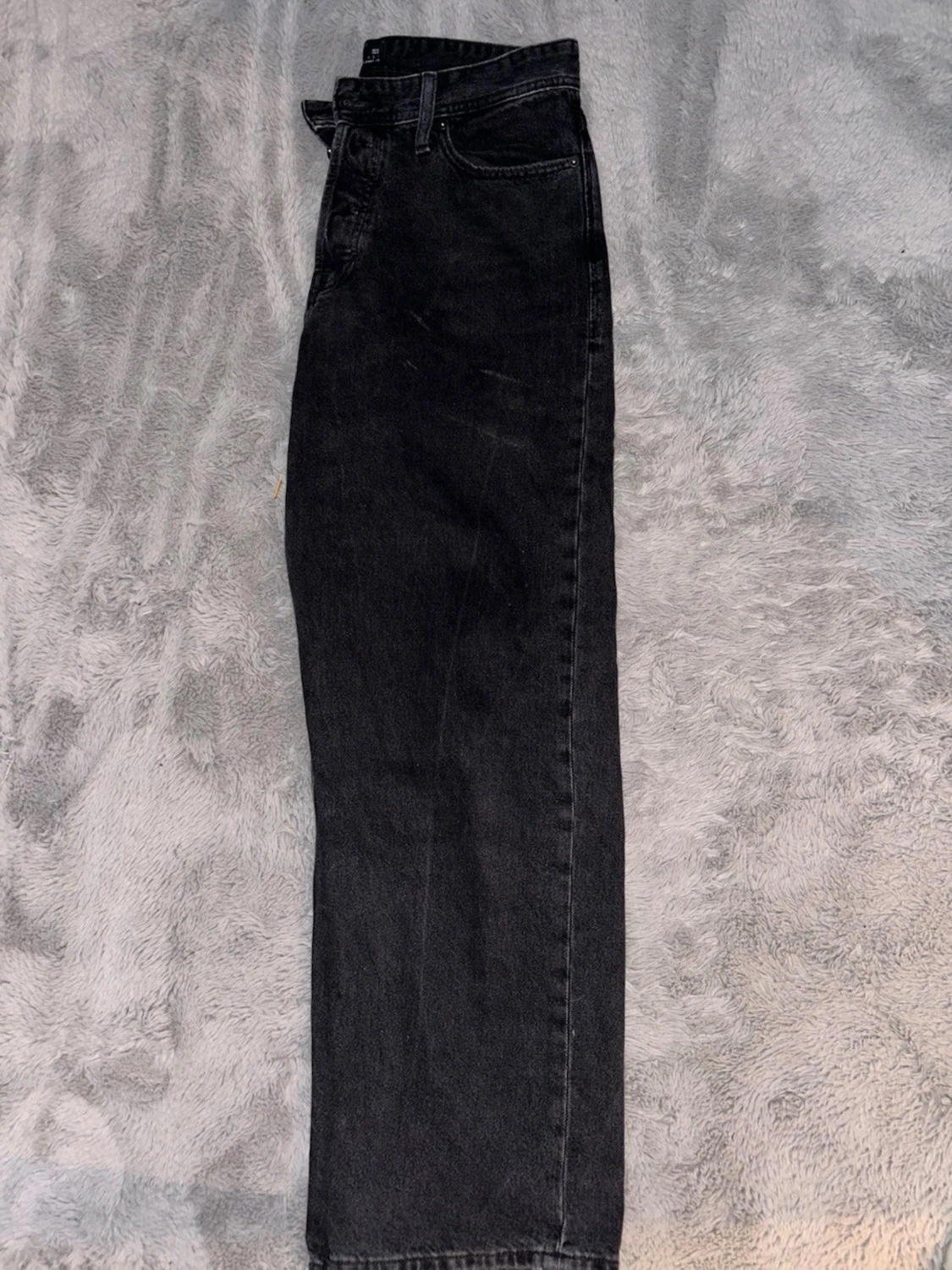 Svarta raka jeans från Jack and Jones