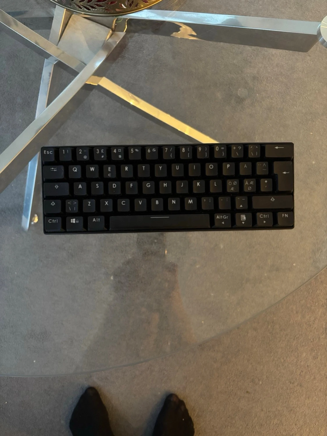 Deltaco Gaming DK430R tangentbord - 2