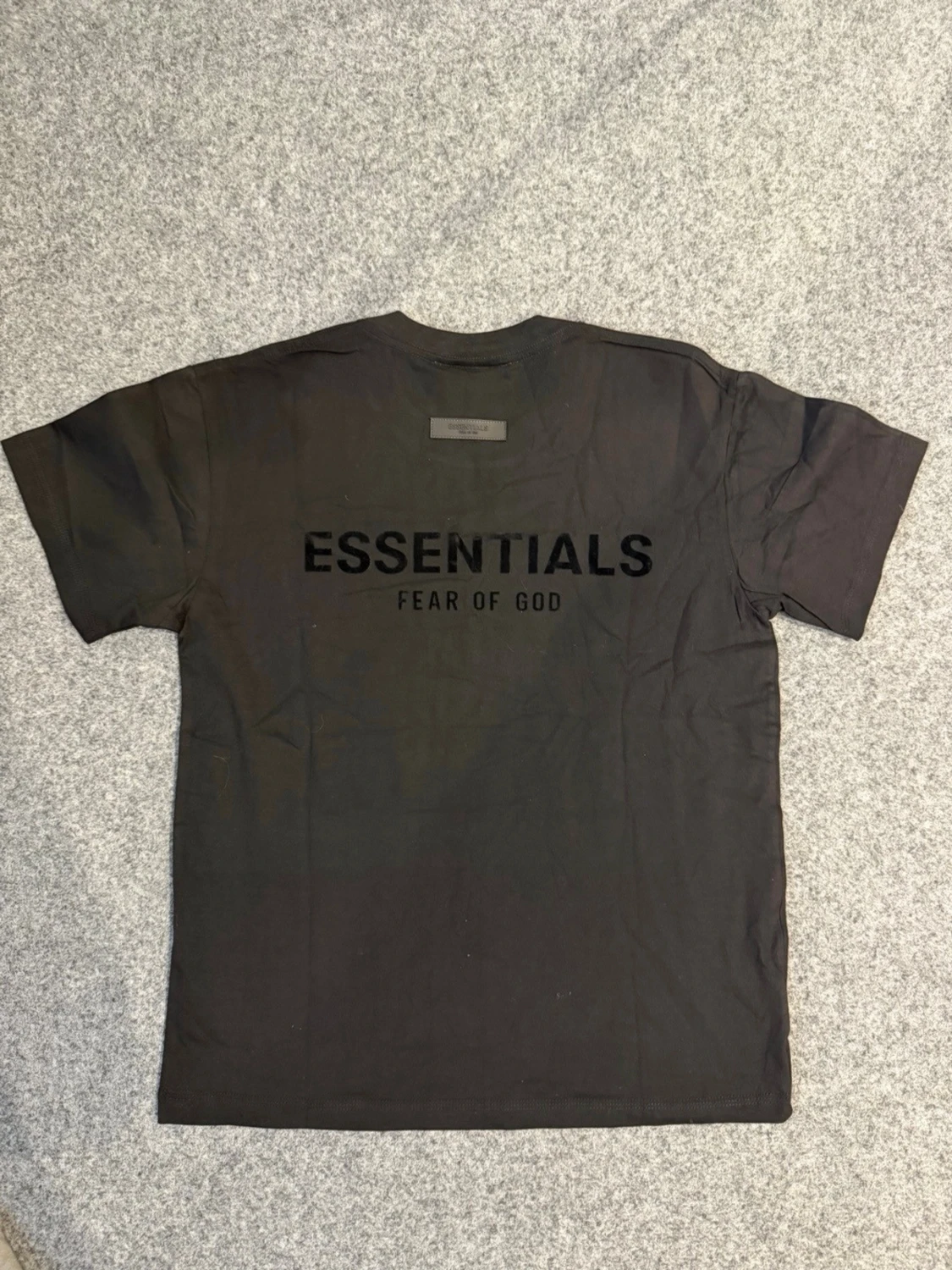 Essentials black t shirt