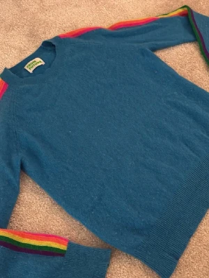 From future tröja - As fin stickad, blå from future tröja i stolek xs.💕