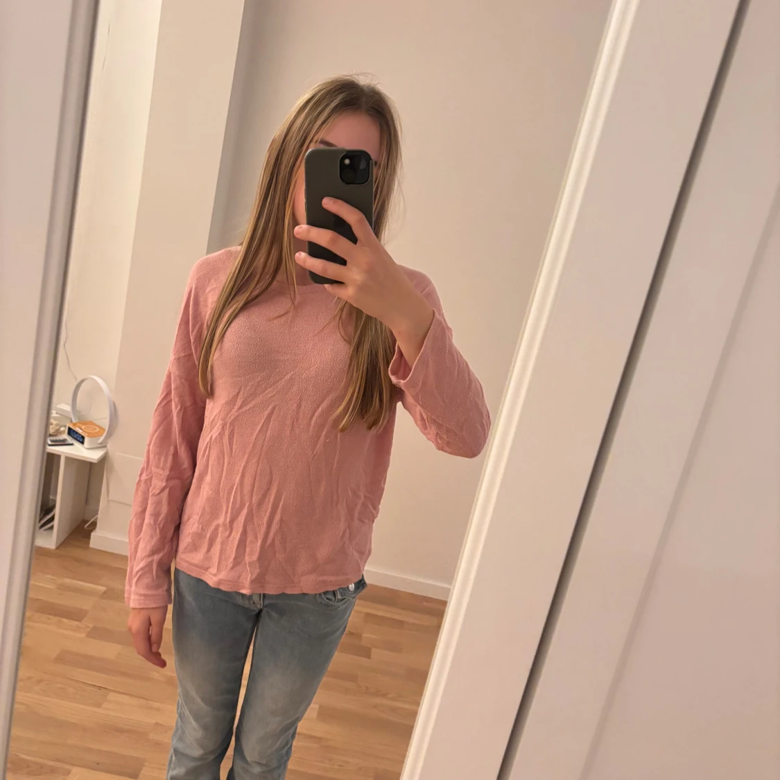 Rosa långärmad tröja från Name It