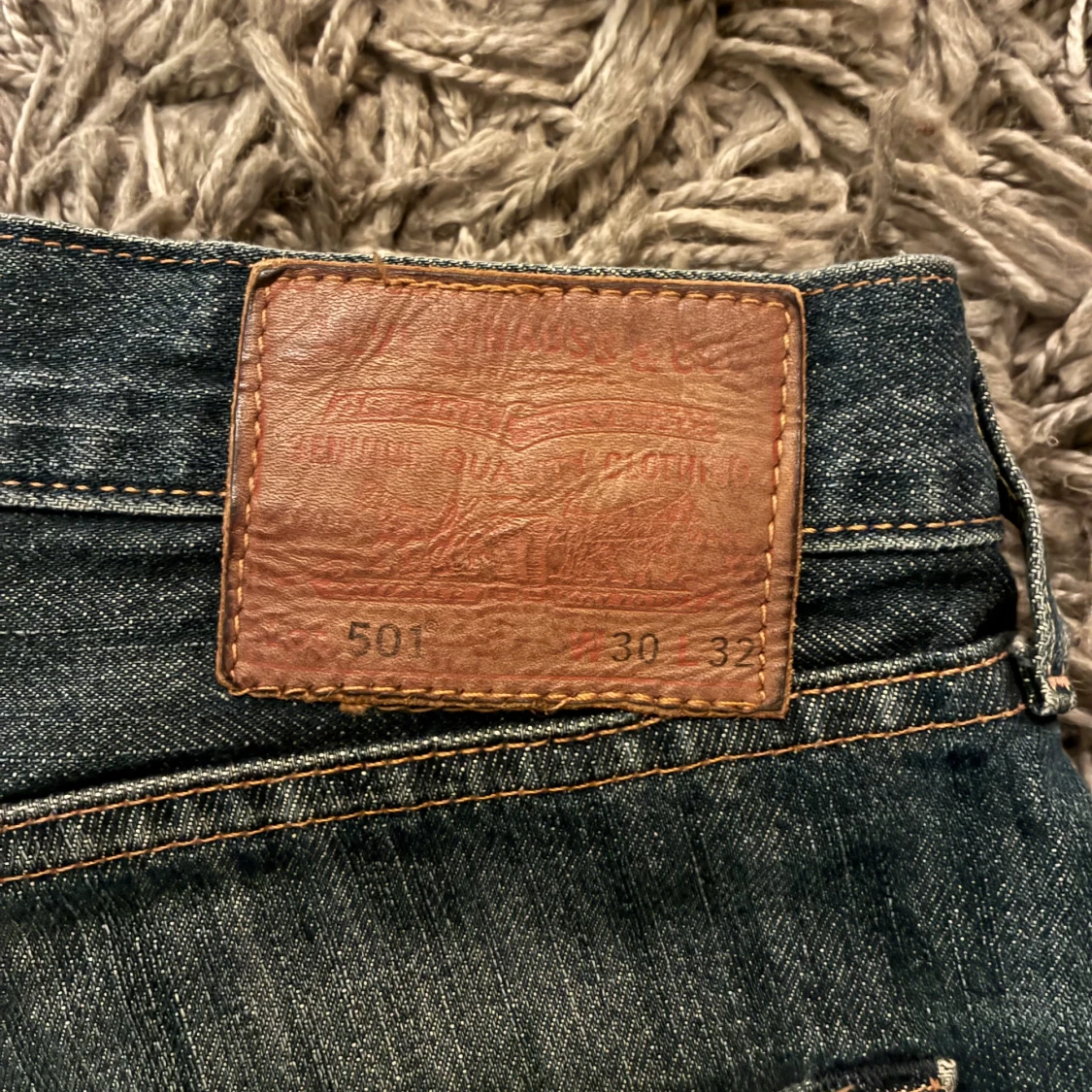 Levi's 501 jeans mörkblå 30/32 - 1