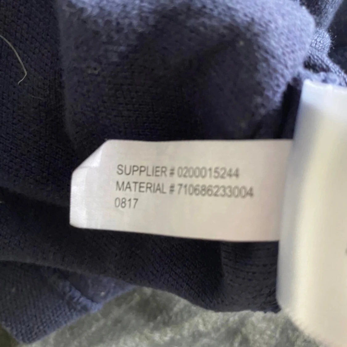 Marinblå långärmad piké Polo Ralph Lauren - 3