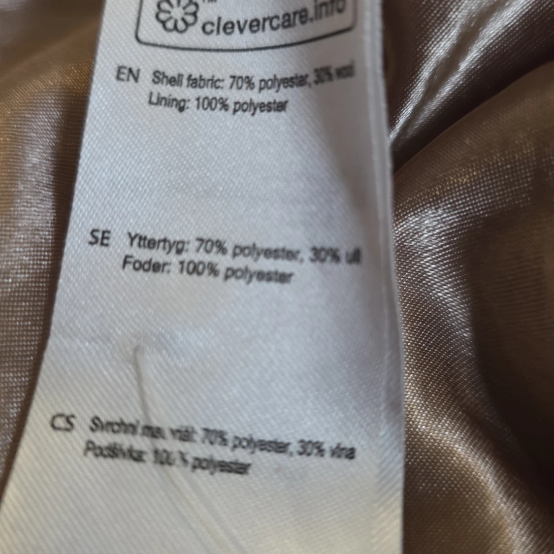 Beige kappa från Chiara Forthi, stl 36 - 3