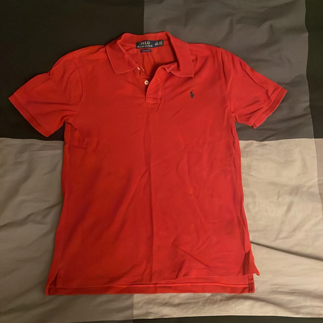 Röd pikétröja från Polo Ralph Lauren