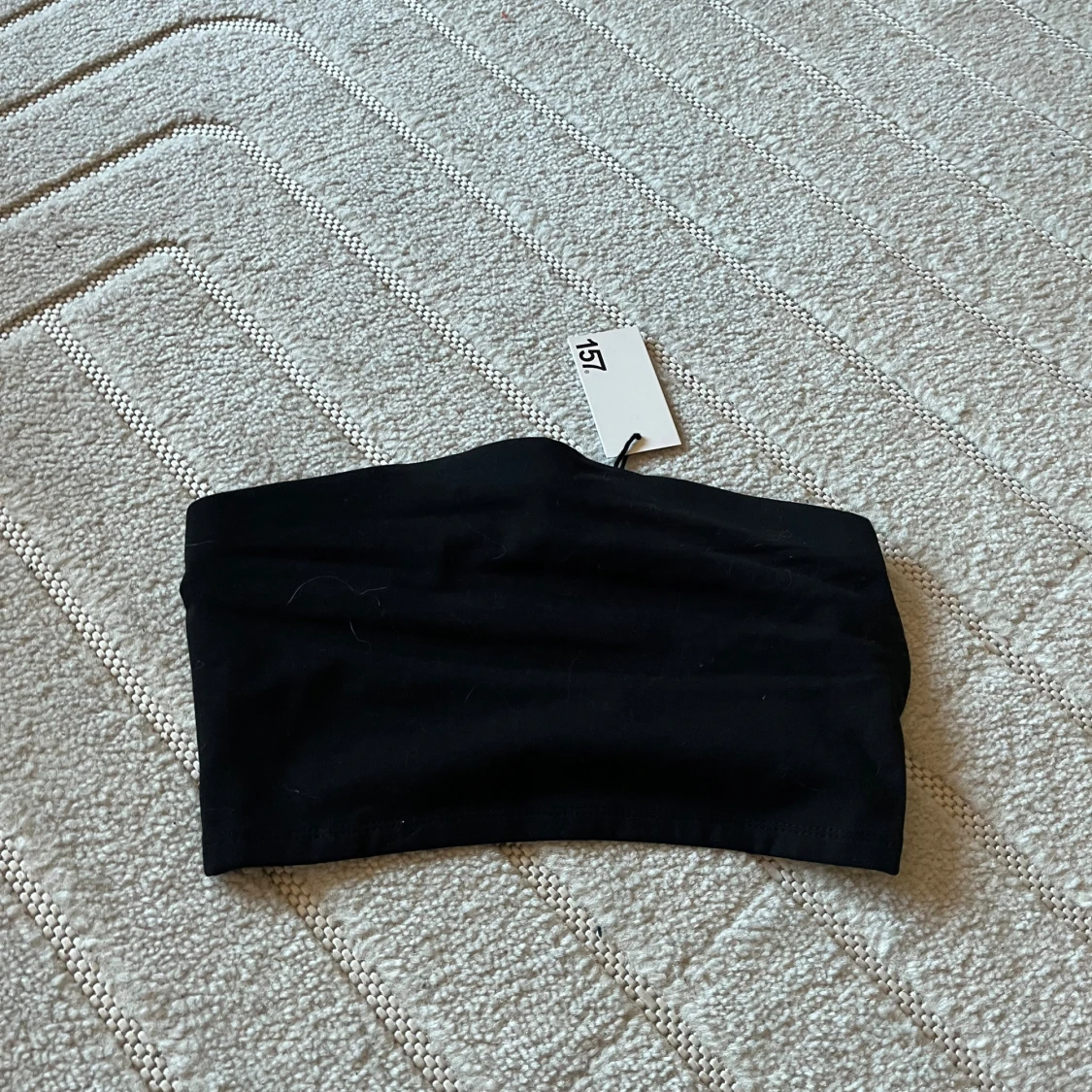 Svart bandeau tubtopp från 157 - 1