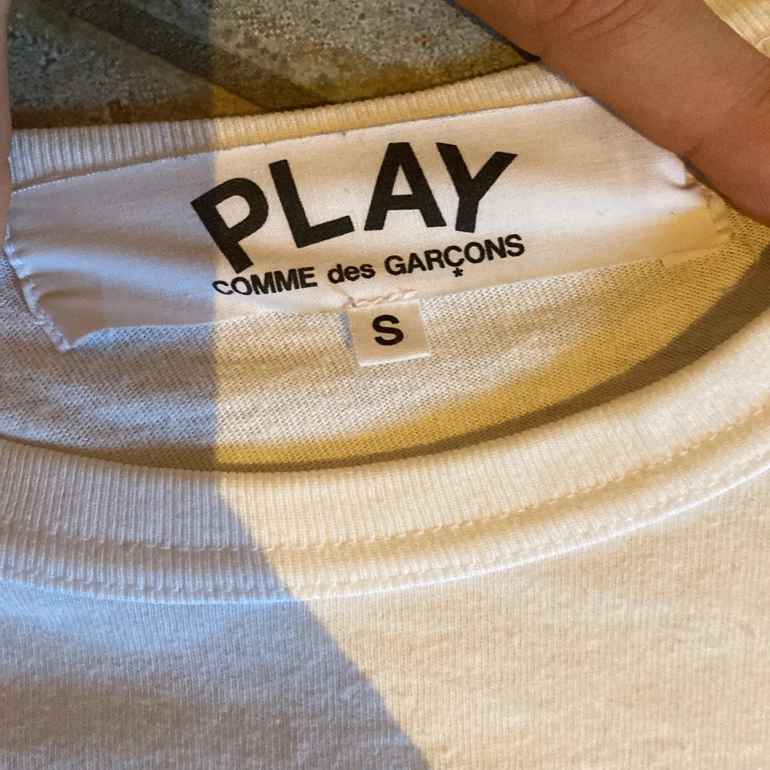 Vit långärmad tröja Comme des Garçons - 2