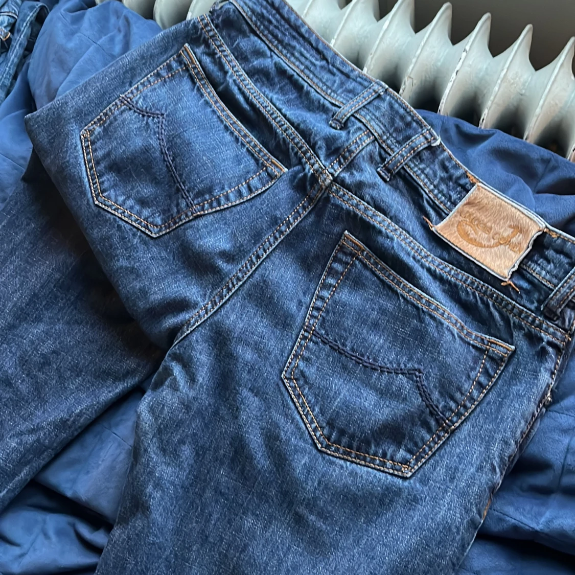 Blå jeans från Jacob Cohen, storlek 34 - 2