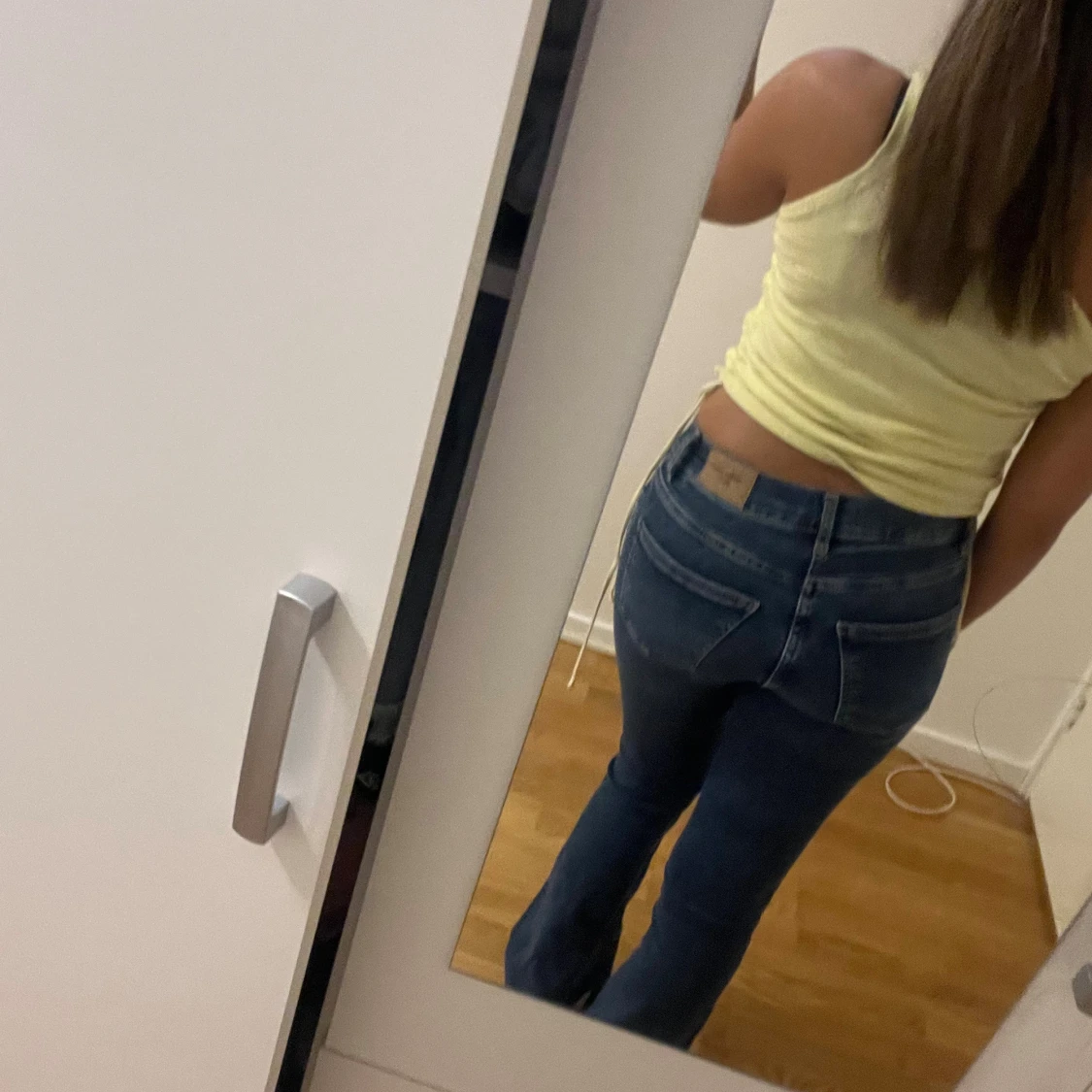 Gina blå bootcut jeans - 1