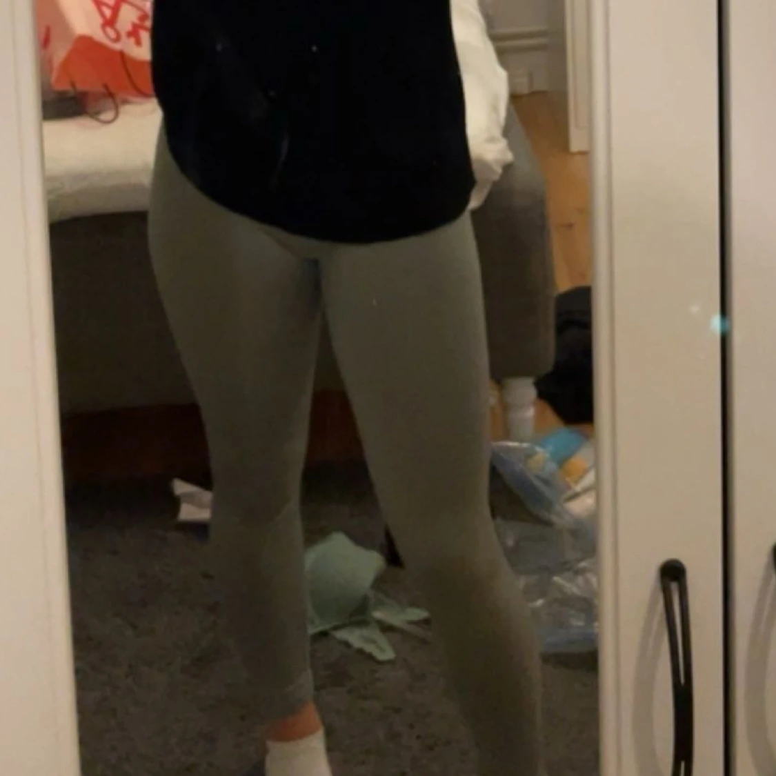 Gröna gym leggings 