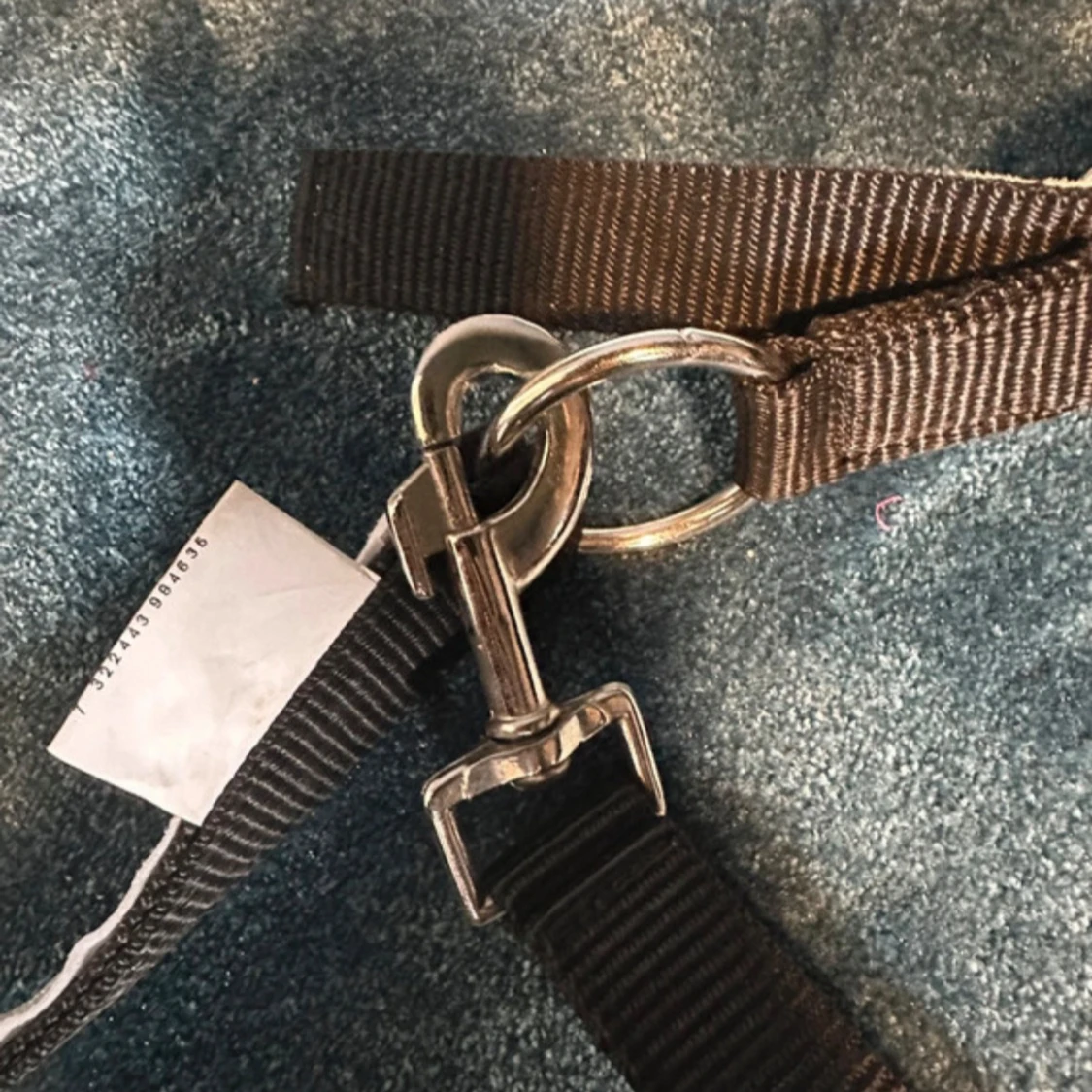 Glittrig grimma med svart fluff - 3