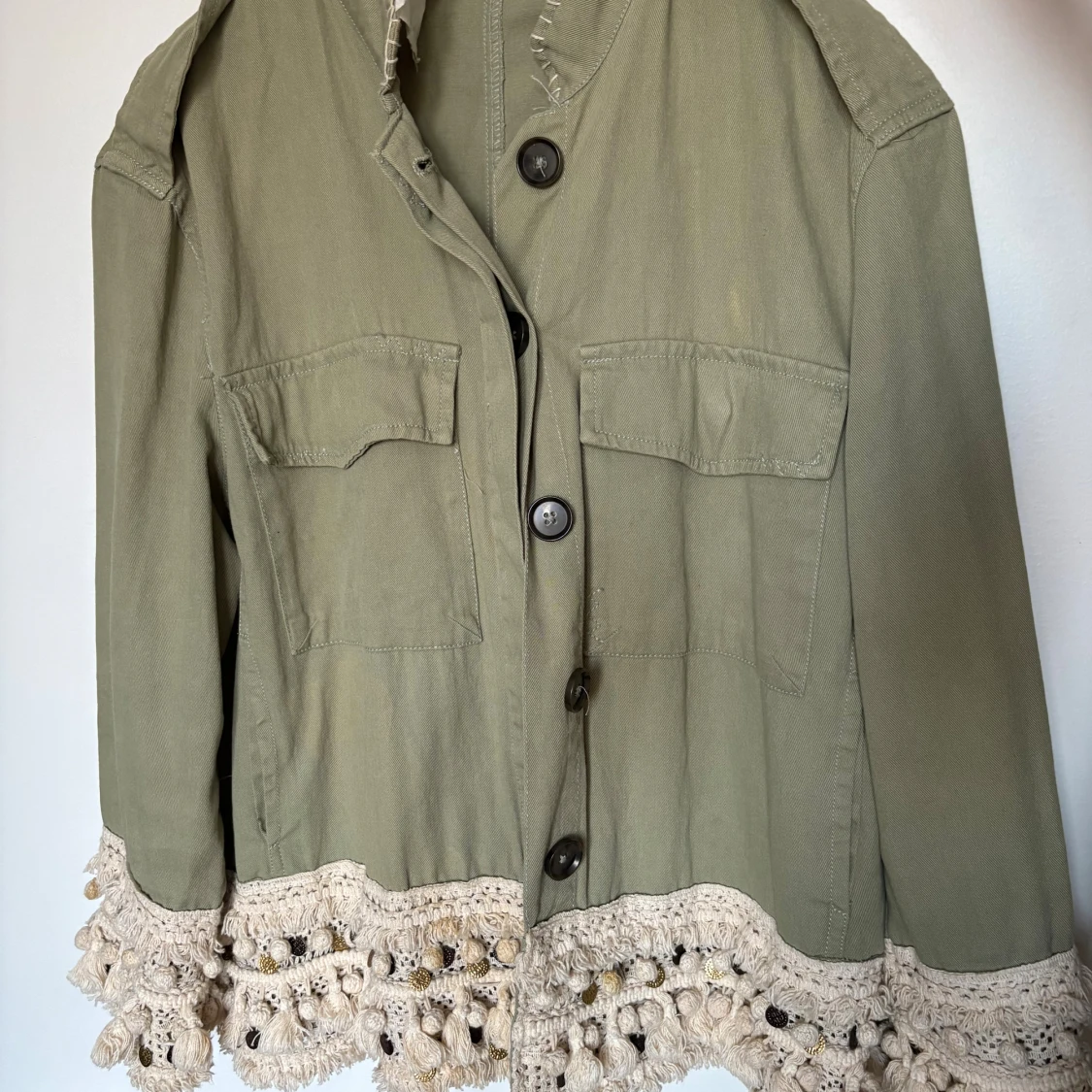 Grön overshirt från Zara - 1