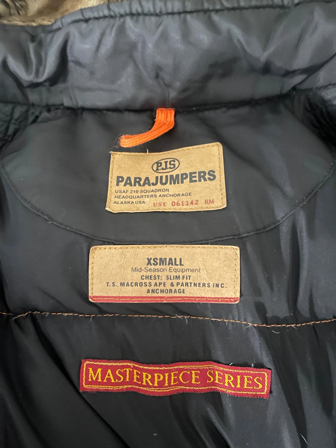 Svart Parajumpers parkajacka XS - 2