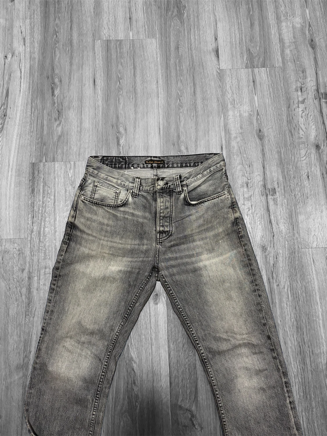 Gråa nudie jeans - 2