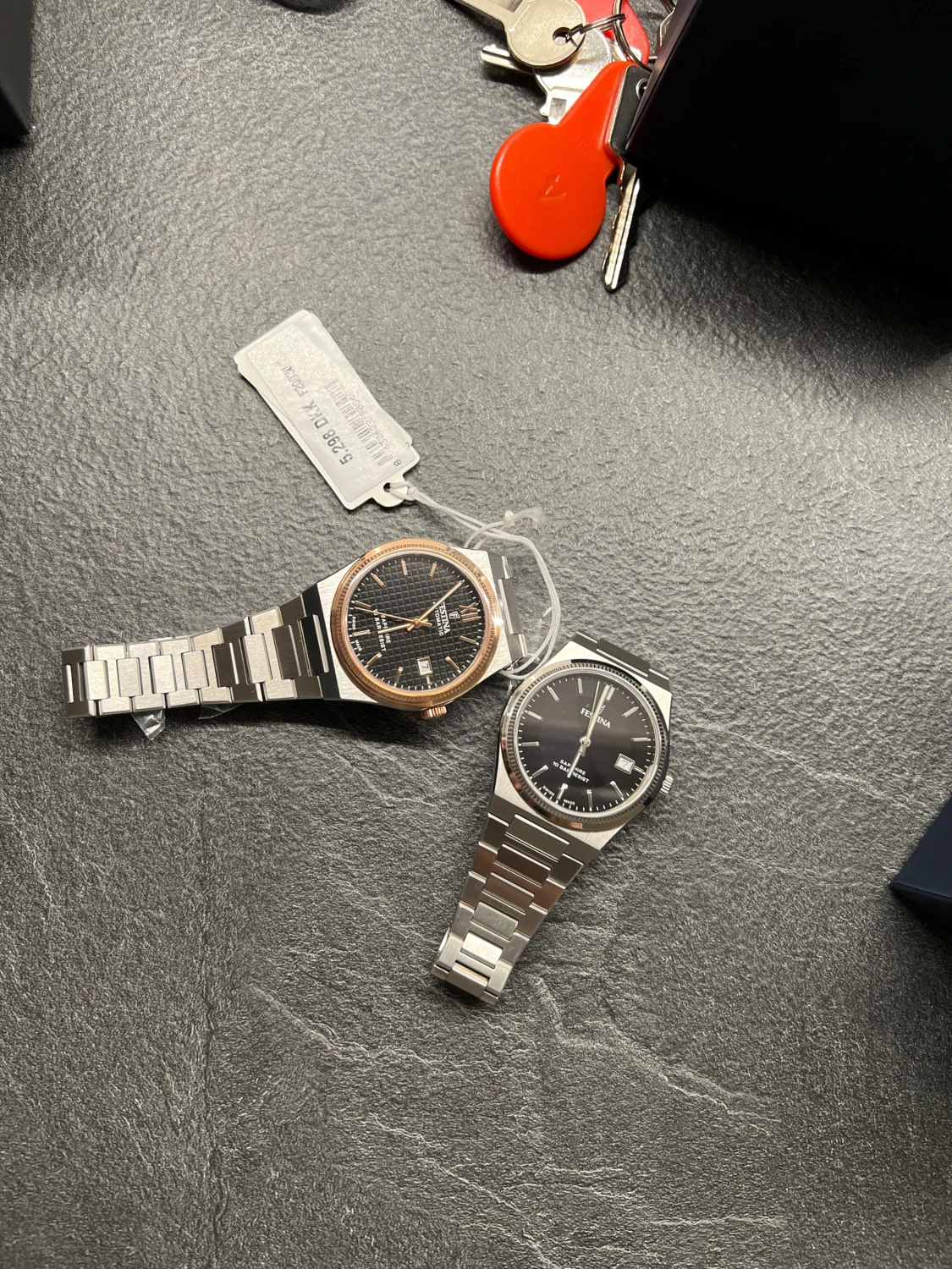 Festina automatisk klocka svart/guld - 1