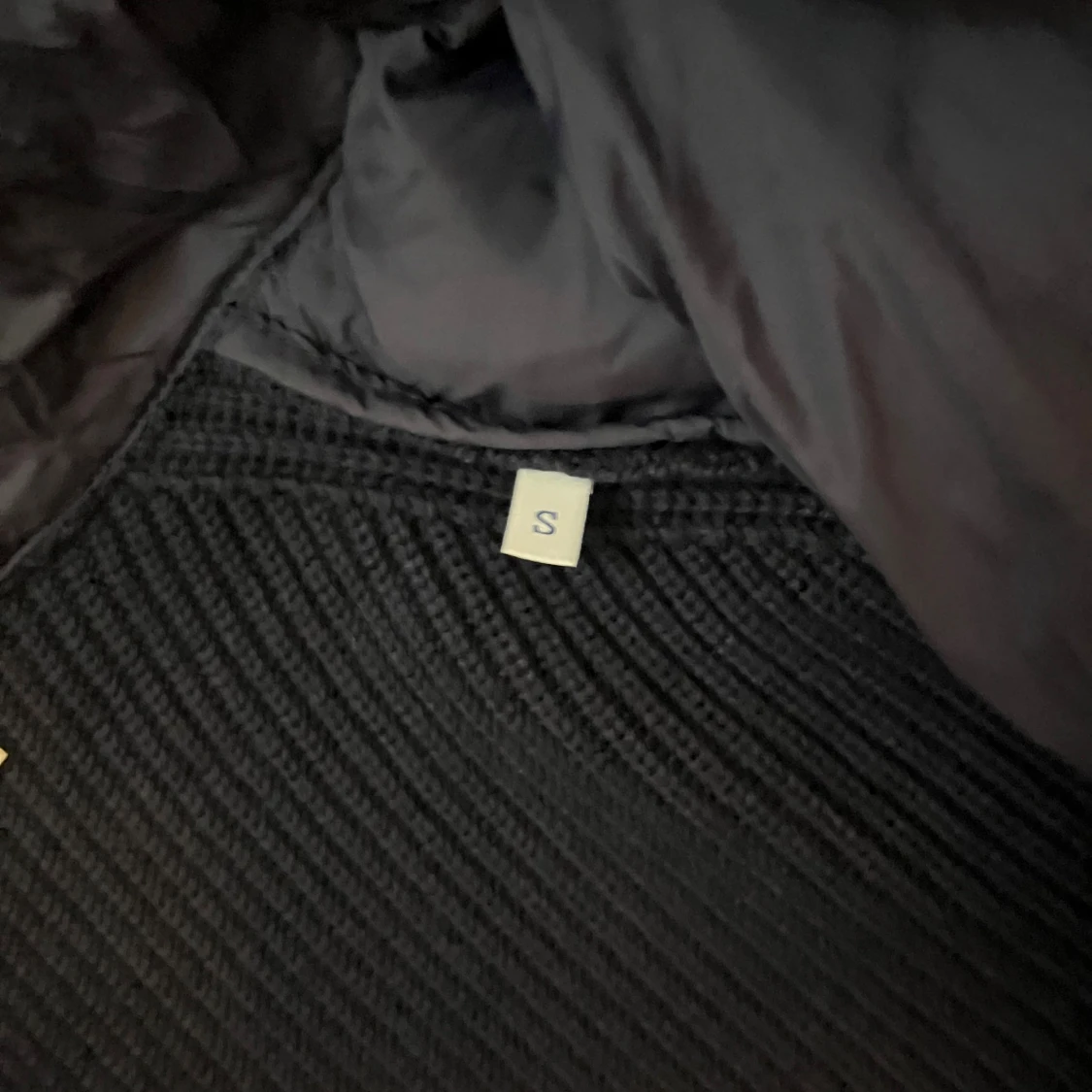 Mörkblå cardigan från Moncler - 1