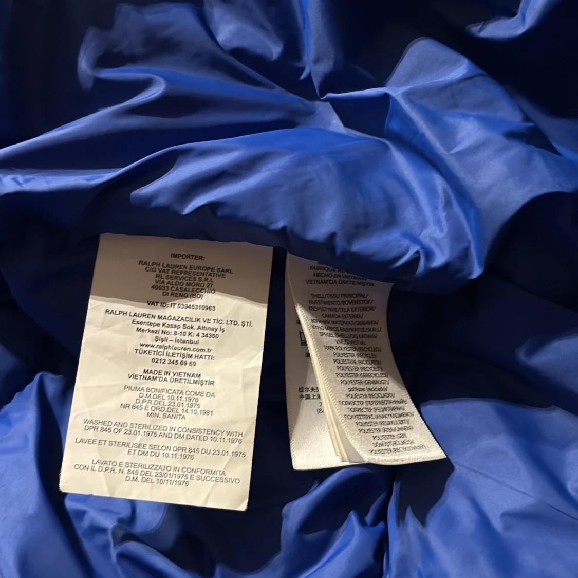 Blå dunjacka Polo Ralph Lauren - 2