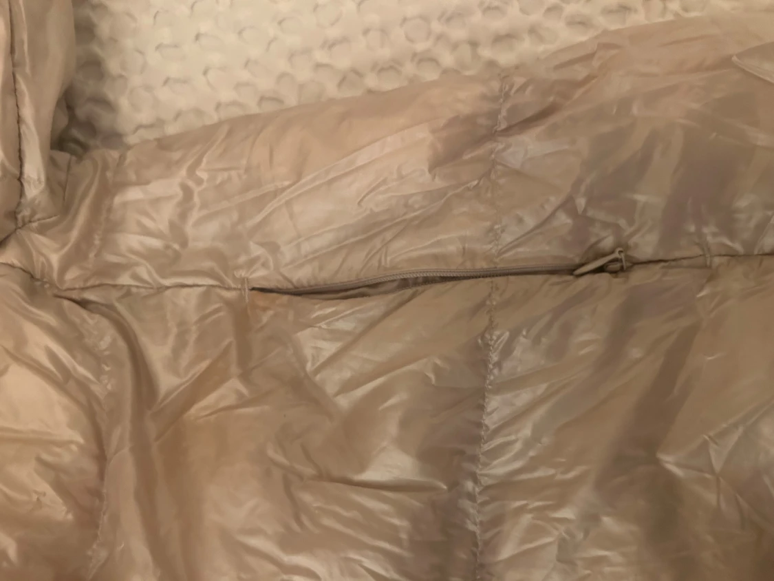 Beige dunjacka från Uniqlo S - 3