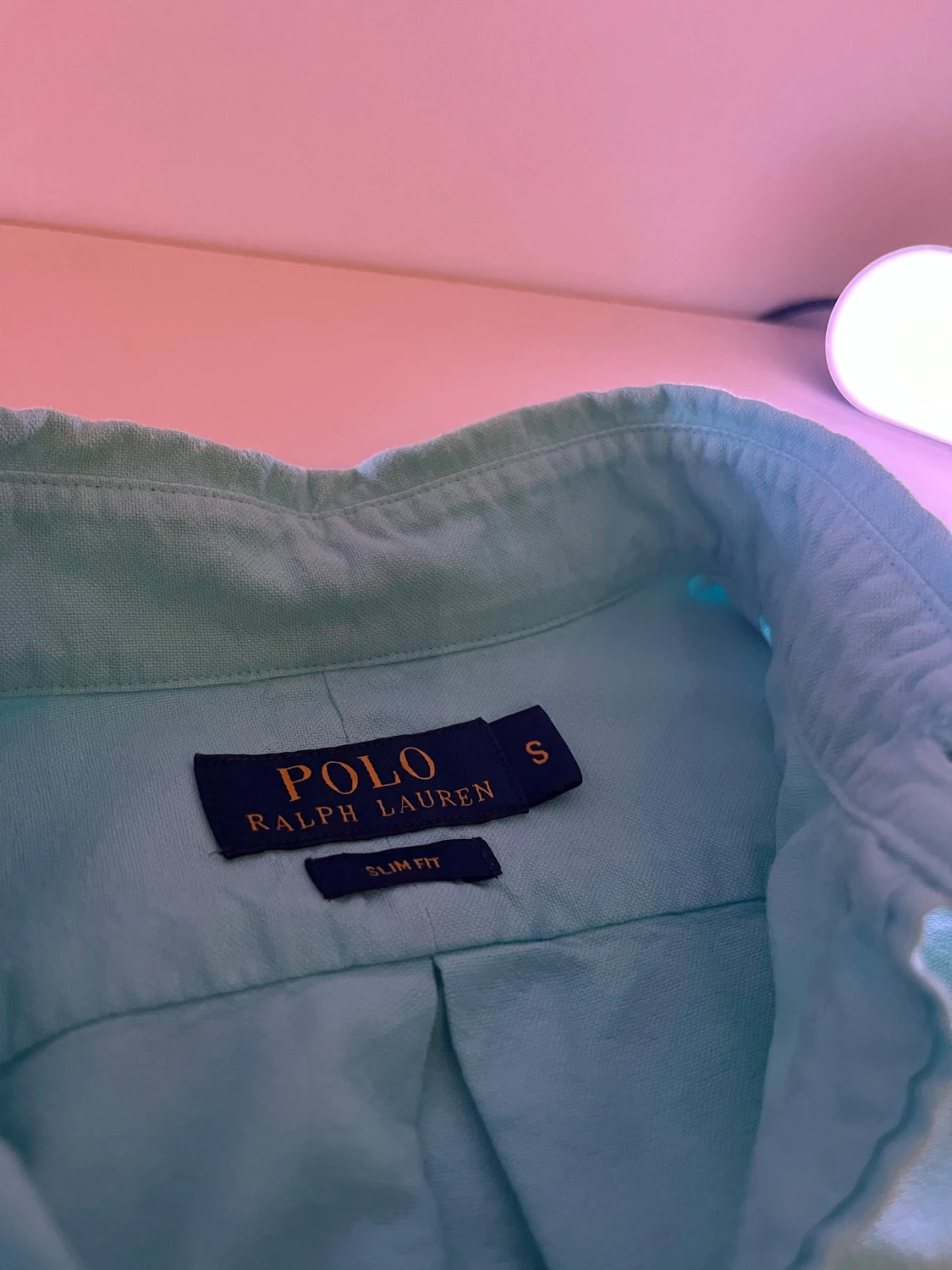 Ljusblå skjorta Polo Ralph Lauren S - 1