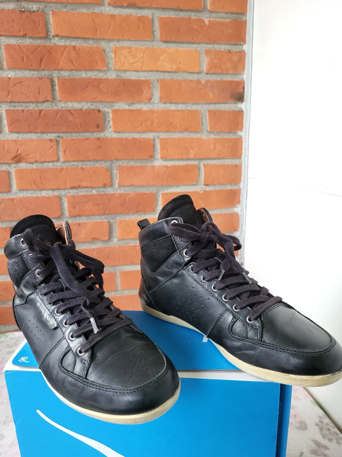 Svarta Le Coq Sportif sneakers high 42 - 2