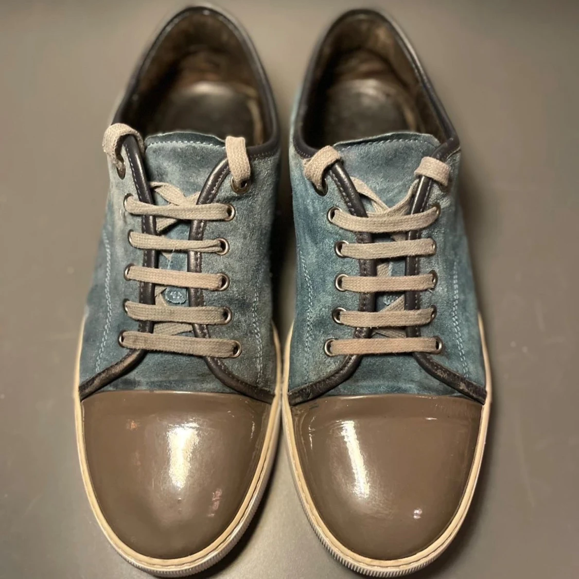 Ljusblå Lanvin Cap Toe Dbb1 - 2