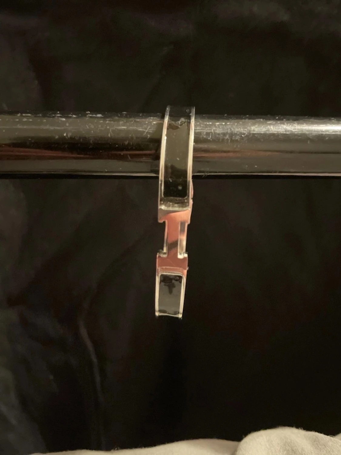 Silverfärgat H-armband - 2