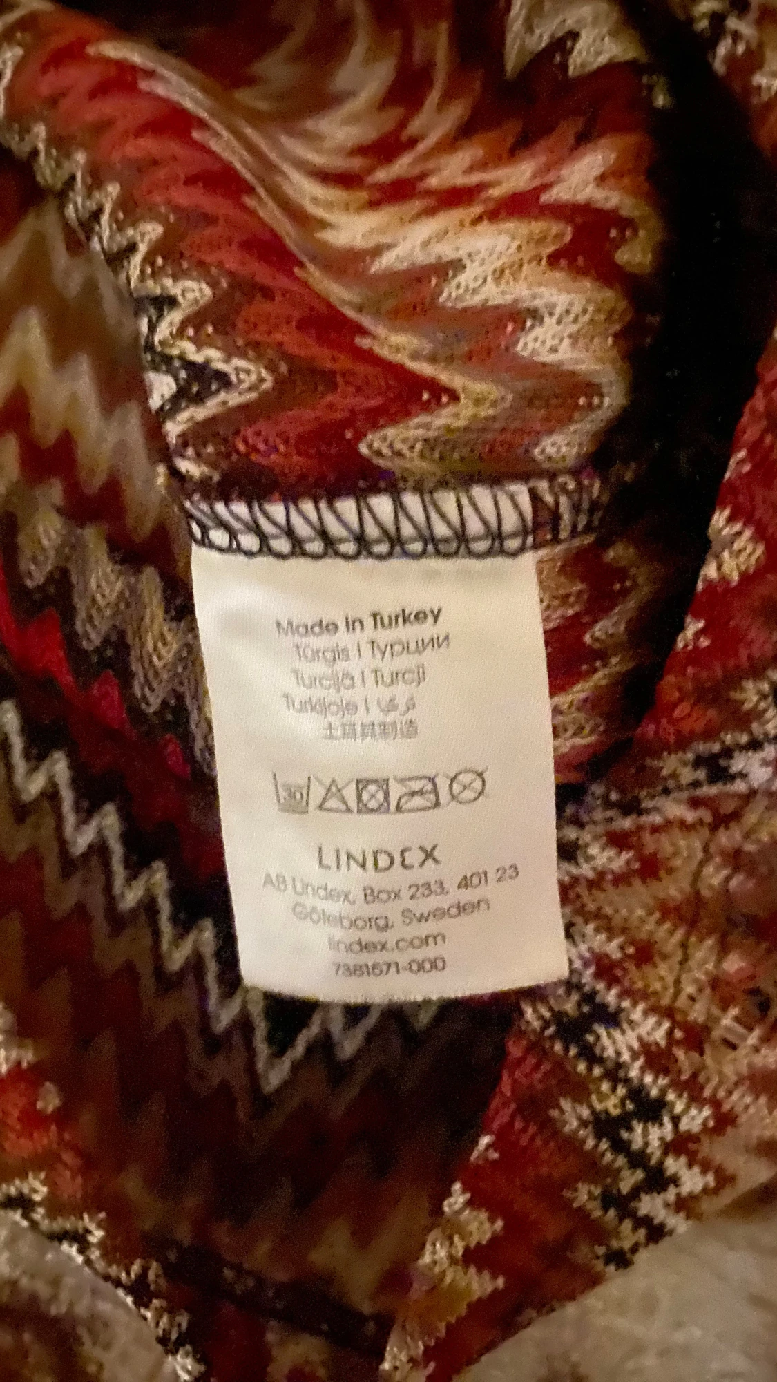 Missoni stil tröja från Lindex - 2