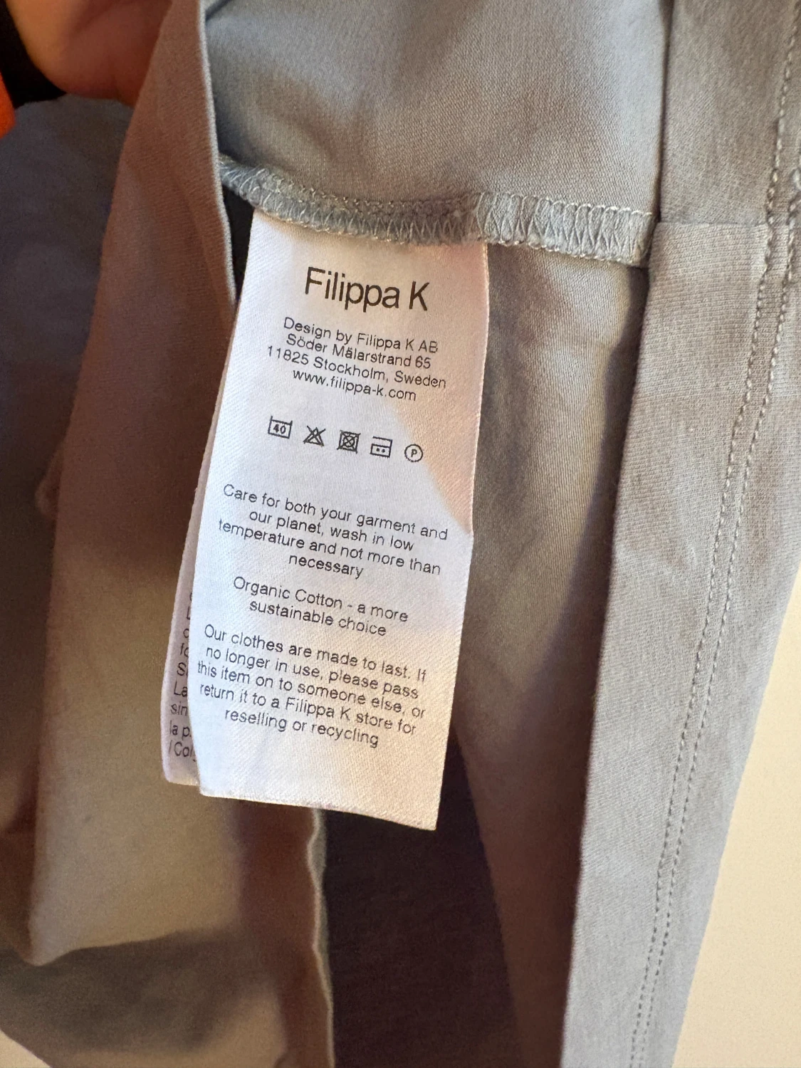 Ljusgrå topp från Filippa K - 3