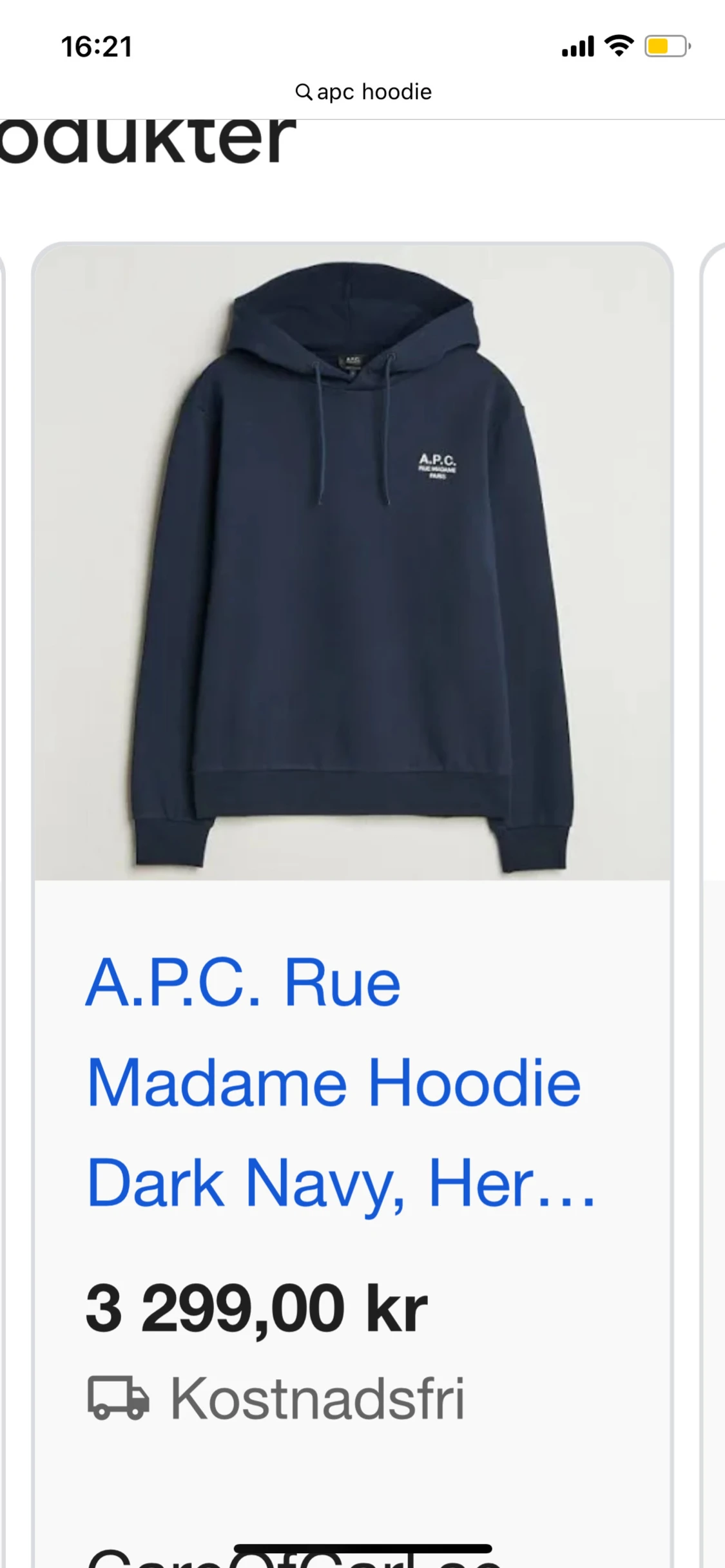 A.p.c hoodie - 3