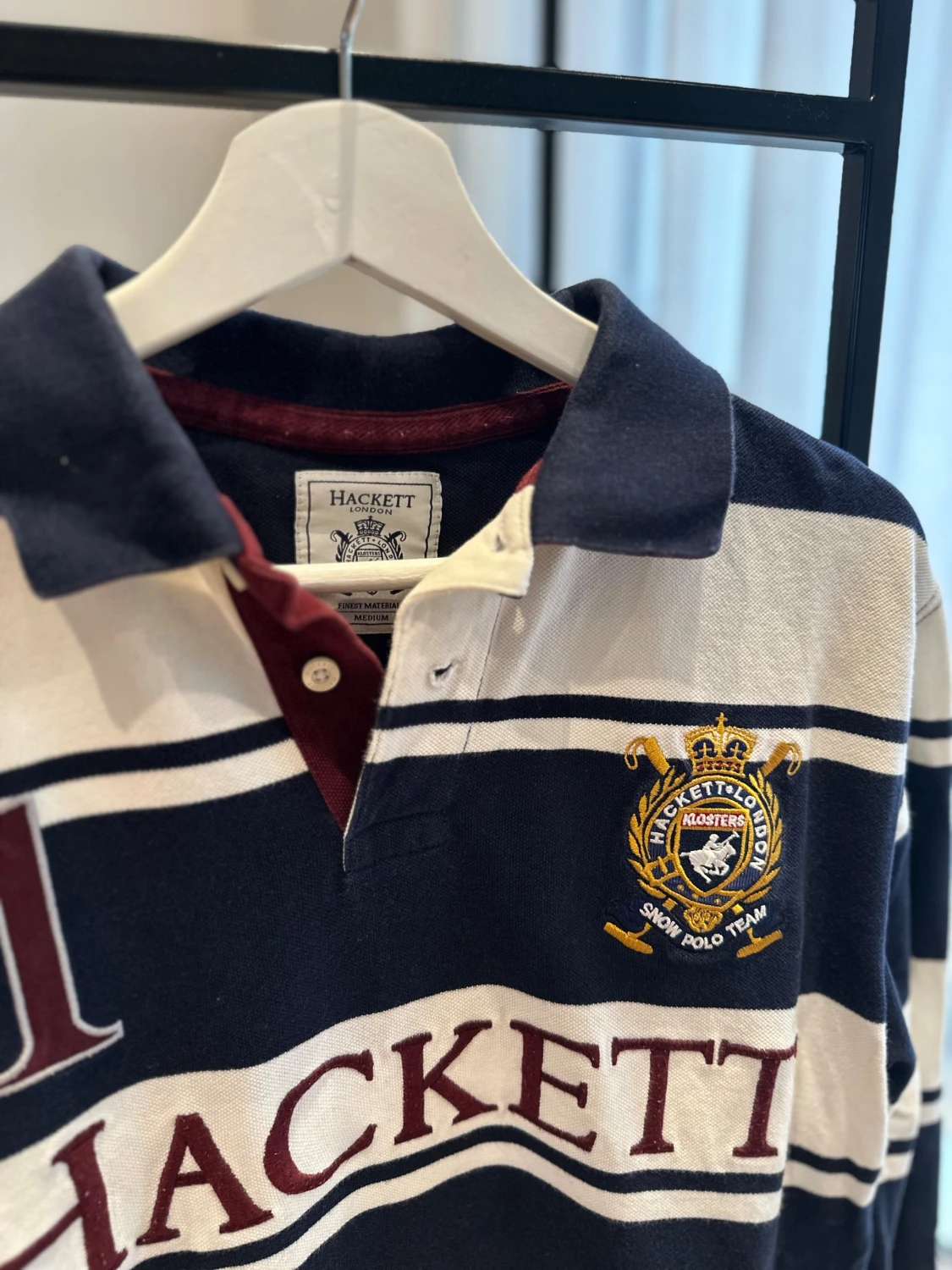 Randig pikétröja från Hackett London - 1