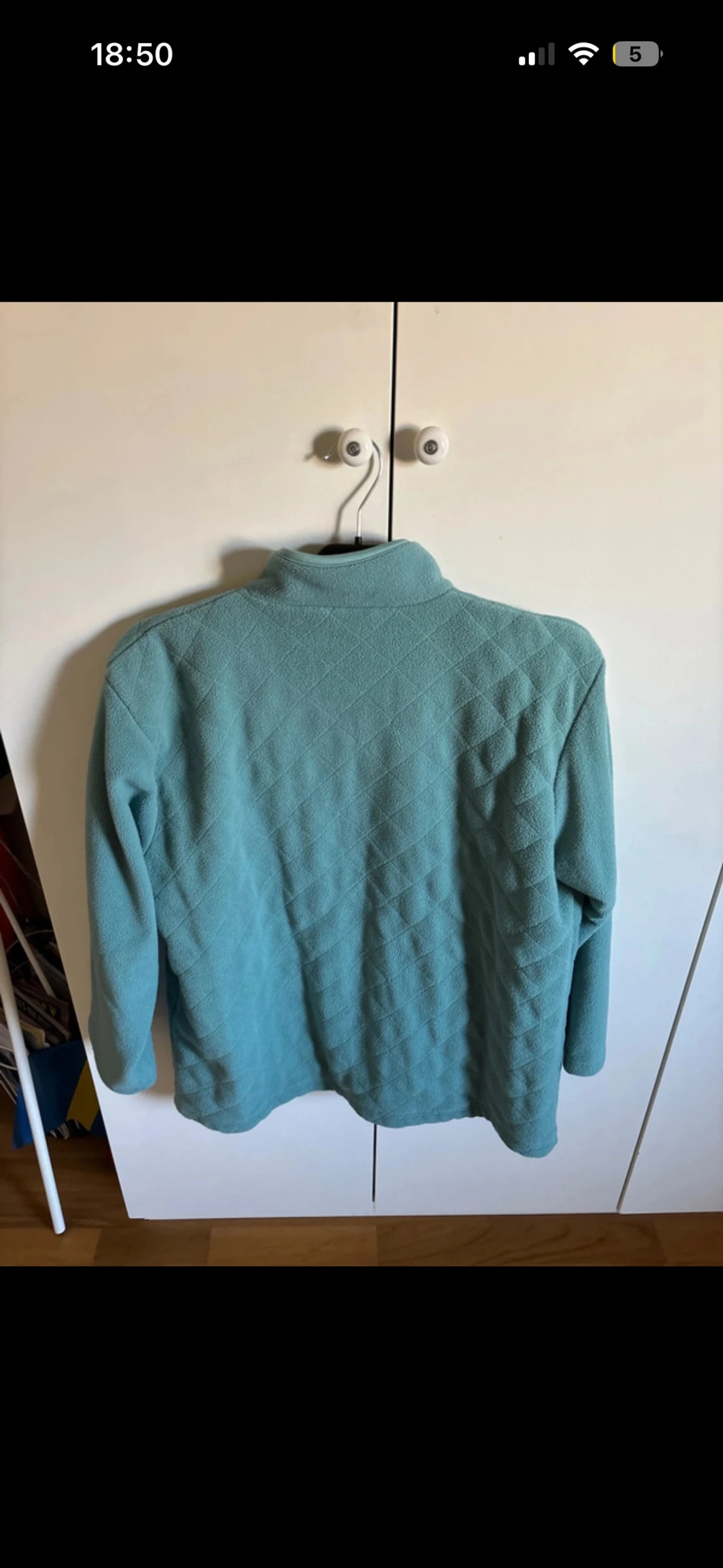 Turkos fleecejacka från Genevan - 3