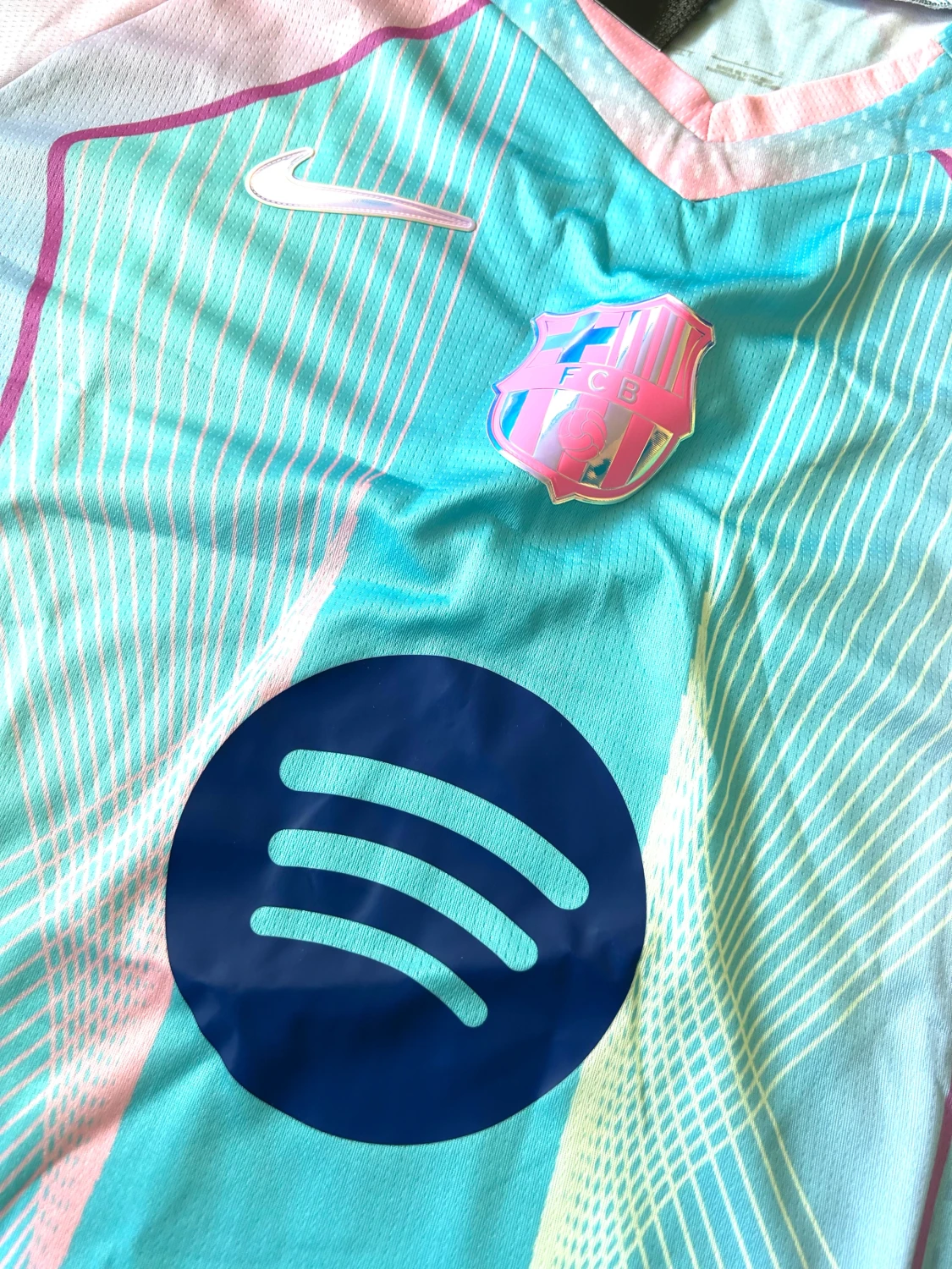 Barça x Nike pastell fotbollströja - 3