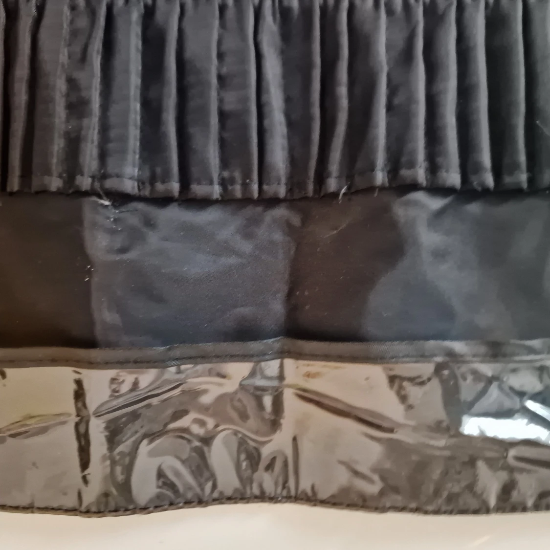 Svart sminkbälte med snörning - 1