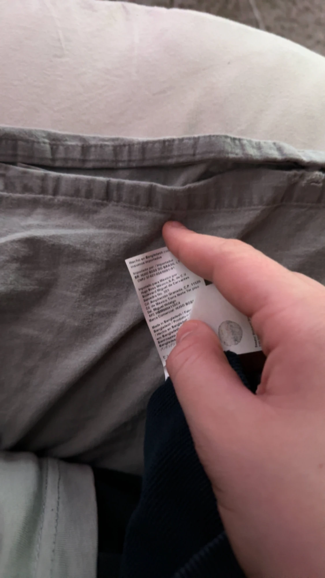 Svart sweatshirt från Hugo Boss L - 4